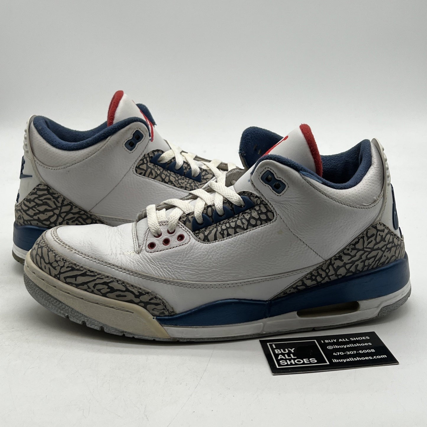 Size 12 - Air Jordan 3 Retro OG Mid True Blue (854262-106)