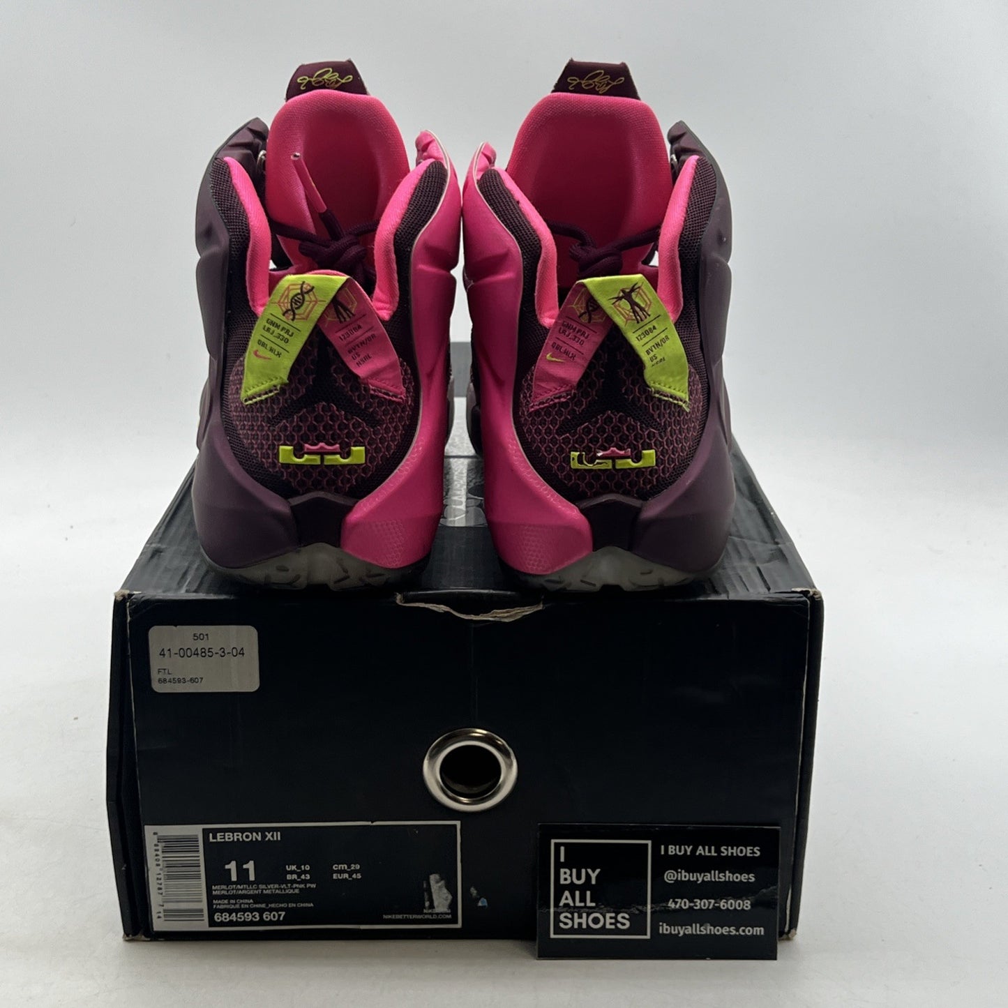 Size 11 - Nike LeBron 12 Double Helix (684593-607)