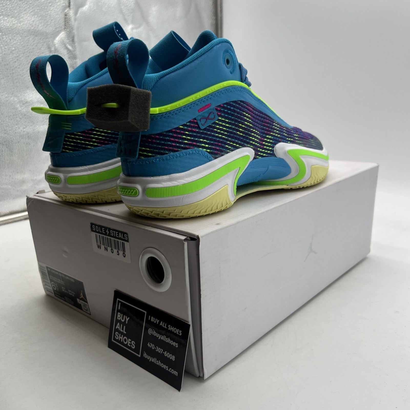 Size 6.5Y - NIKE AIR JORDAN XXXVl LUKA DONCIC SNEAKERS NEW YOUTH (DN6155-430)