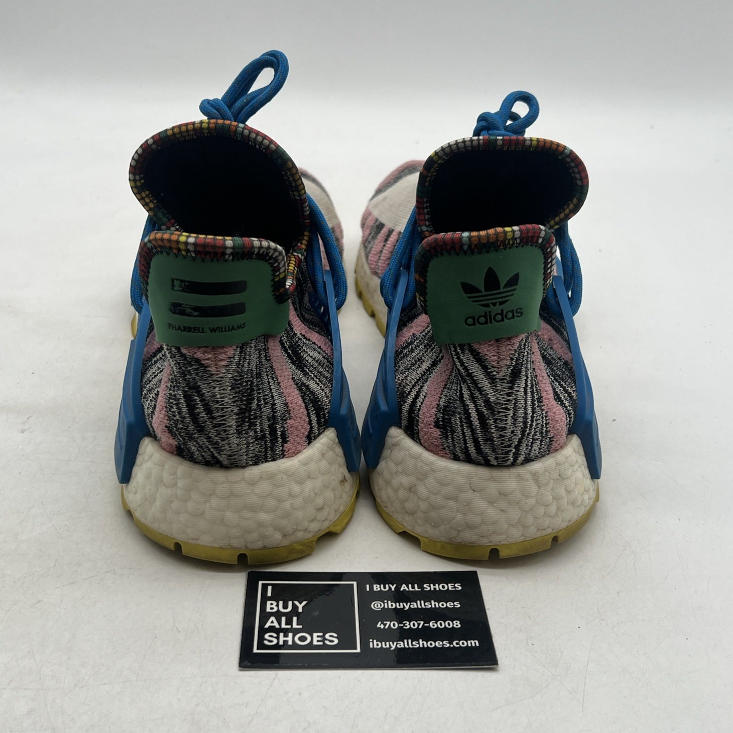 Size 14 - adidas Pharrell x NMD Human Race Trail Solar Pack (BB9531)