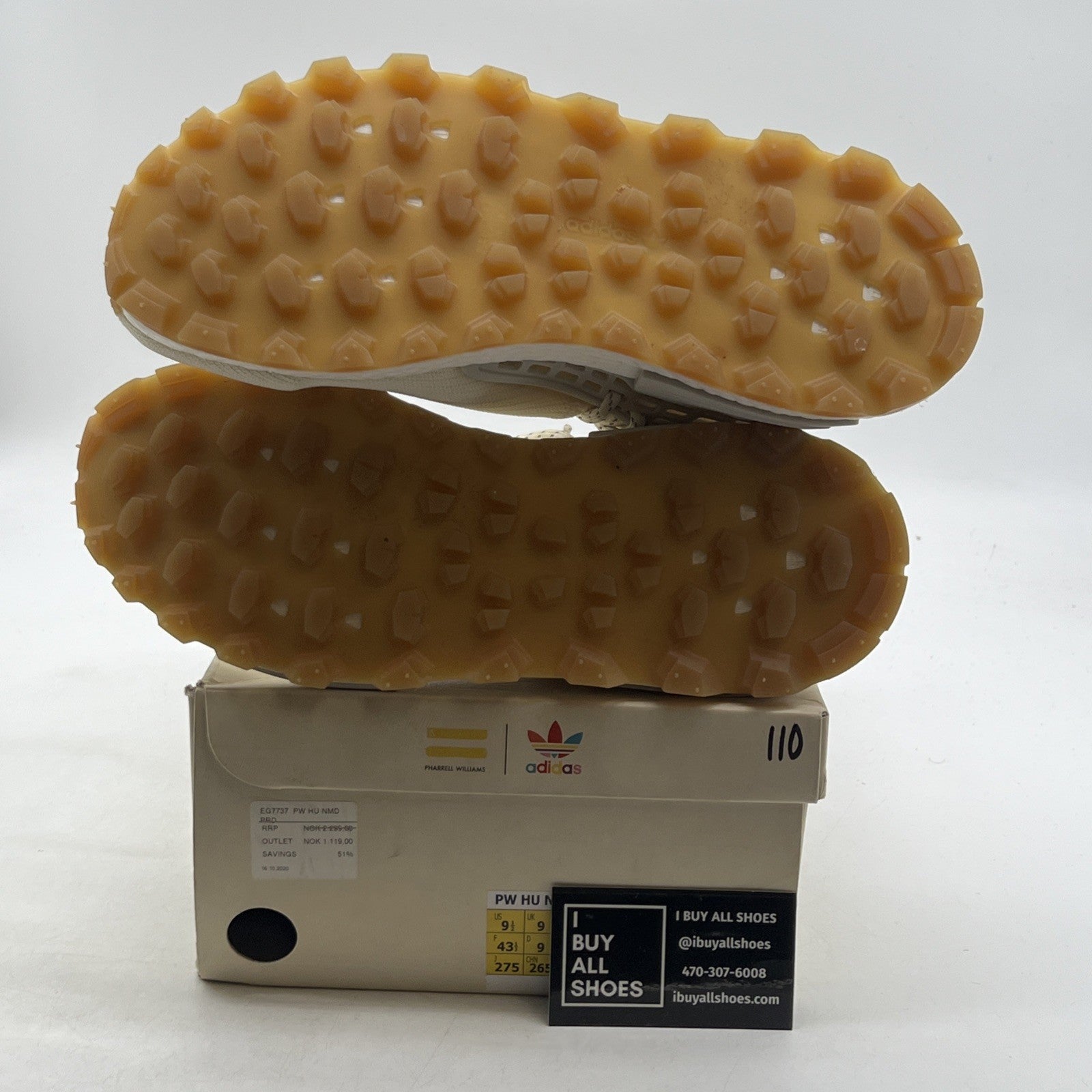 Size 9.5 - Adidas Pharrell x NMD Human Race Trail PRD Now Is Her Time (EG7737)