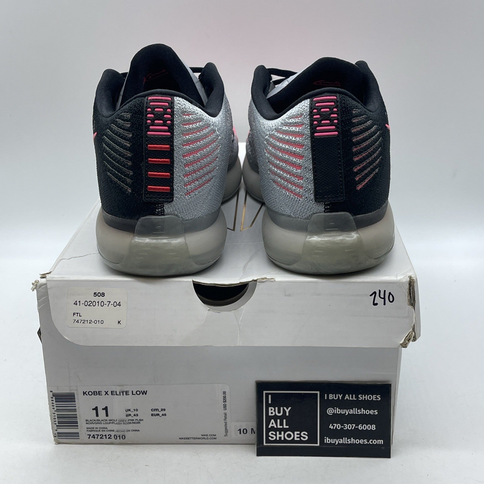 Size 11 - Nike Kobe 10 Elite Mambacurial (747212-010)