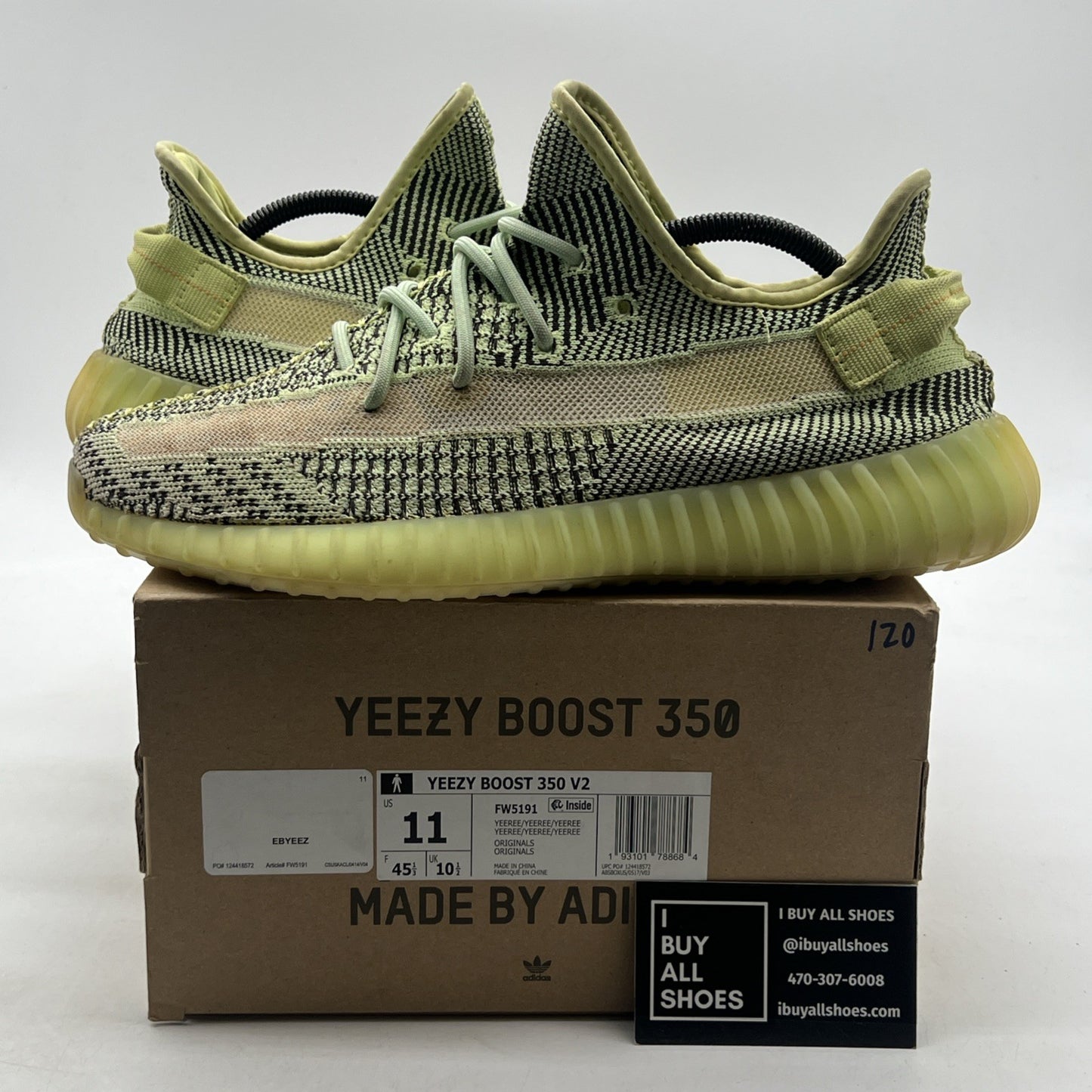 Size 11 - adidas Yeezy Boost 350 V2 Yeezreel Non-Reflective (FW5191)