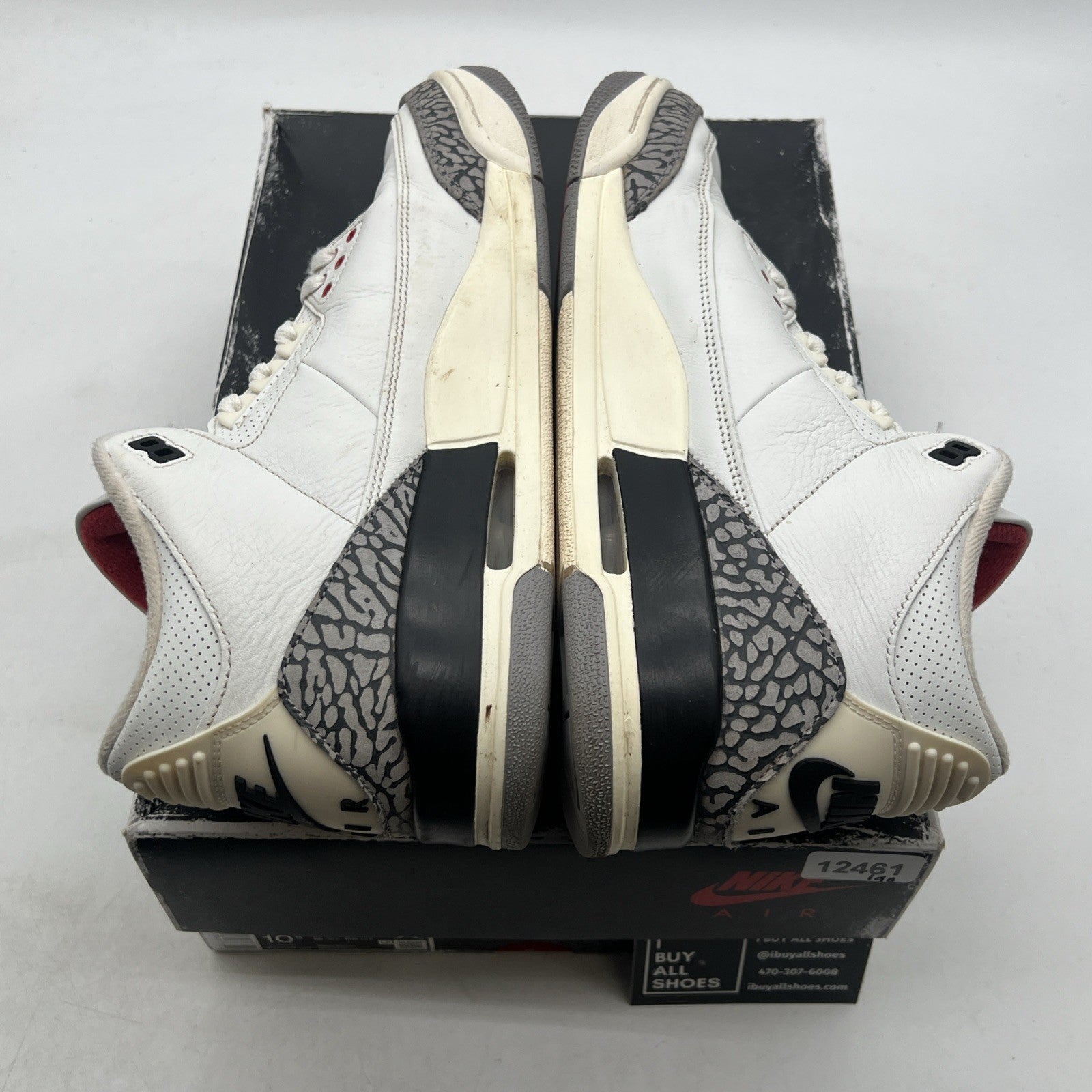 Size 10.5 - Air Jordan 3 Retro Mid White Cement Reimagined (DN3707-100)