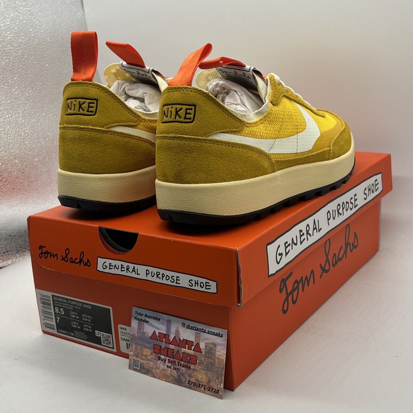 Size 8.5 - NikeCraft General Purpose Shoe x Tom Sachs Low Archive W (DA6672-700)