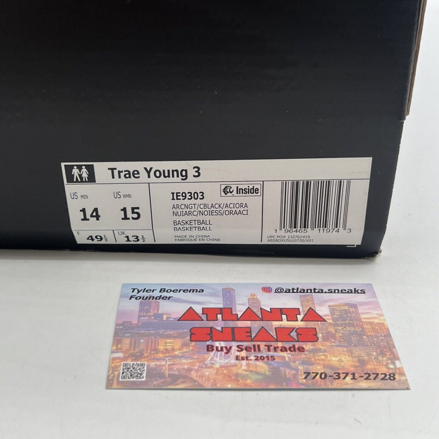 Size 14 - adidas Trae Young 3 From The Ground Up (IE9303)