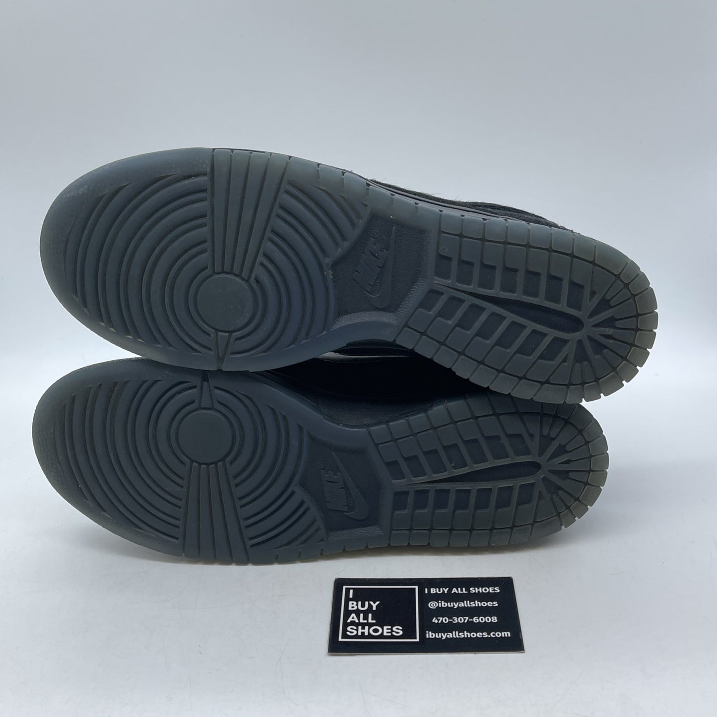 Size 9.5 - Nike Dunk Low x Undefeated Dunk Vs AF1 Black Suede (DO9329-001)
