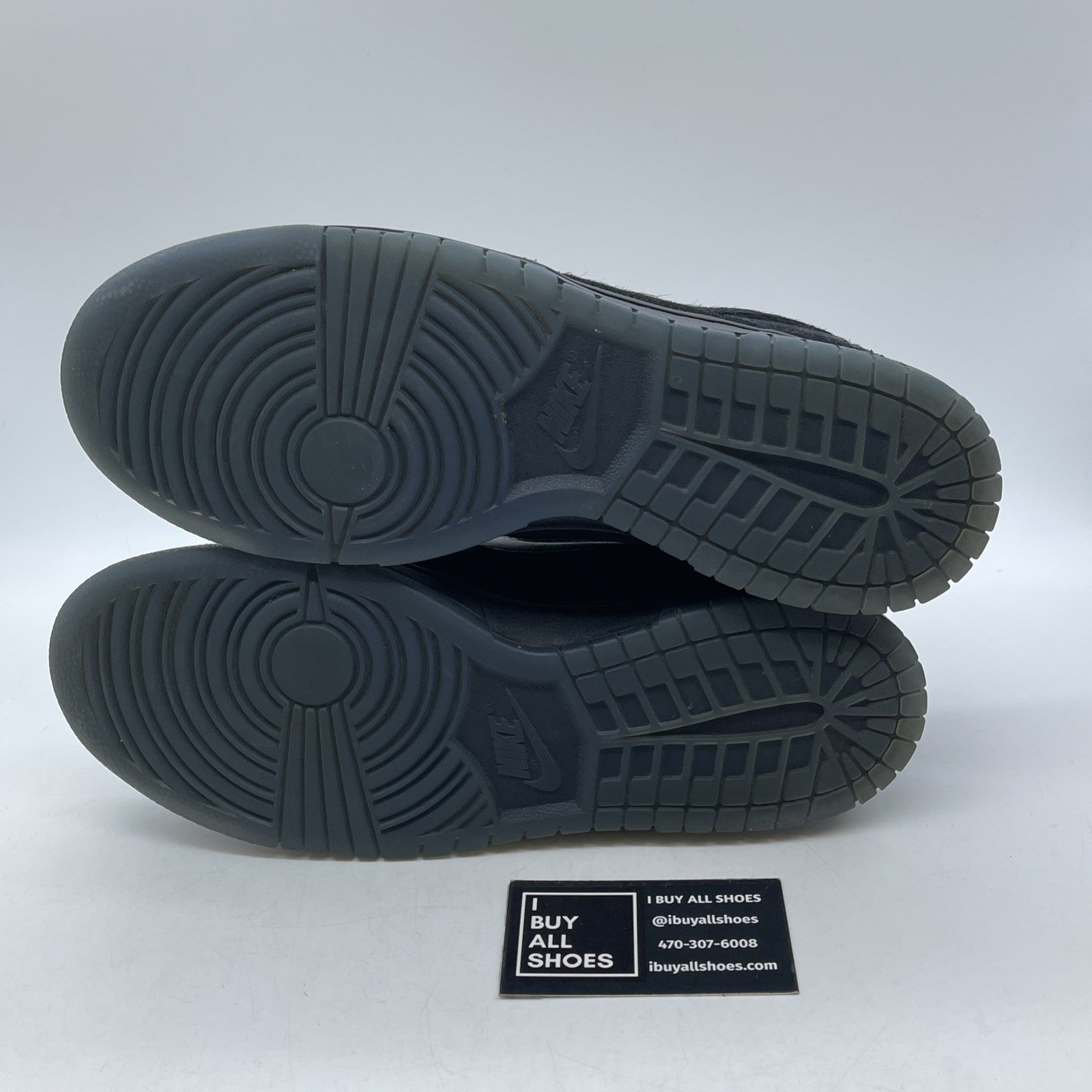 Size 9.5 - Nike Dunk Low x Undefeated Dunk Vs AF1 Black Suede (DO9329-001)