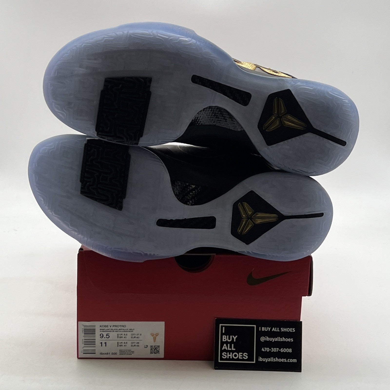 Size 9.5 - Nike Zoom Kobe 5 Protro Year of the Mamba - Eggplant (IB4481-500)