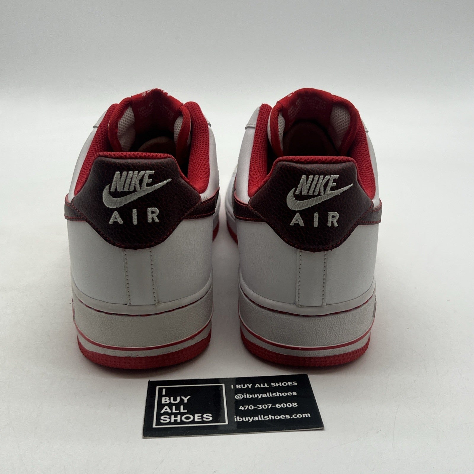 Size 12 - Nike Air Force 1 Low White (488298-139)