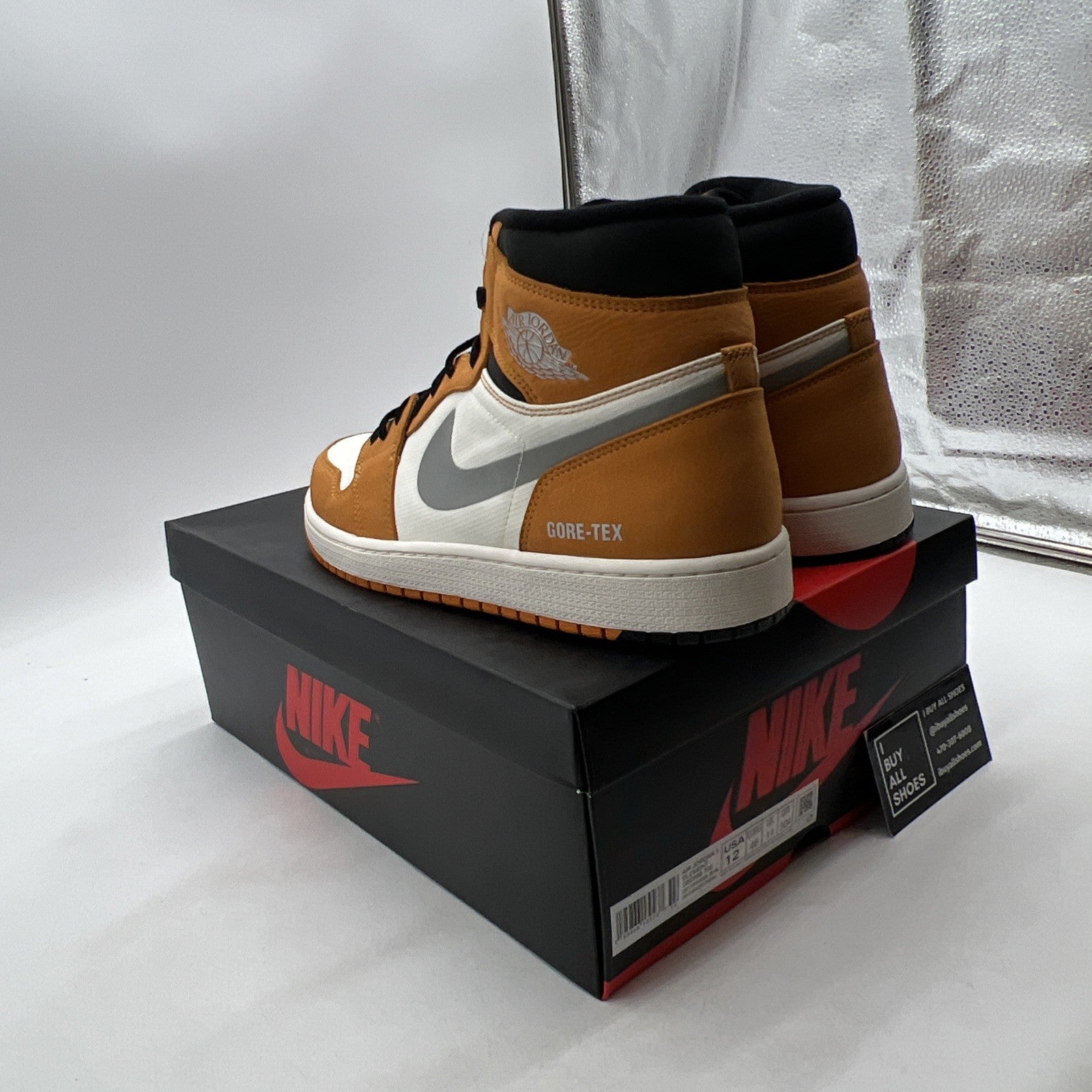 Size 12 - Air Jordan 1 Element GORE-TEX High Light Curry (DB2889-700)