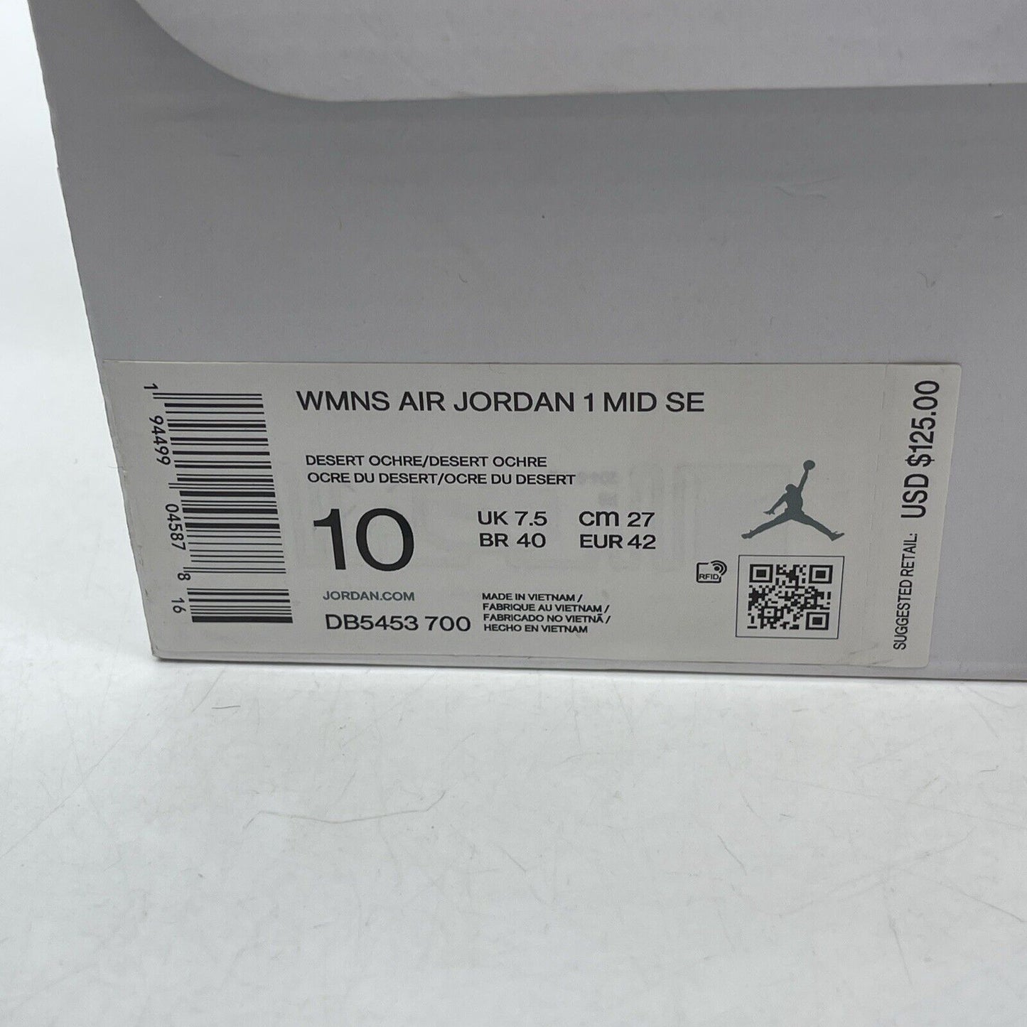 Size 10W- Air Jordan 1 SE Mid Desert Ochre Black Brown Suede (DB5453-700)