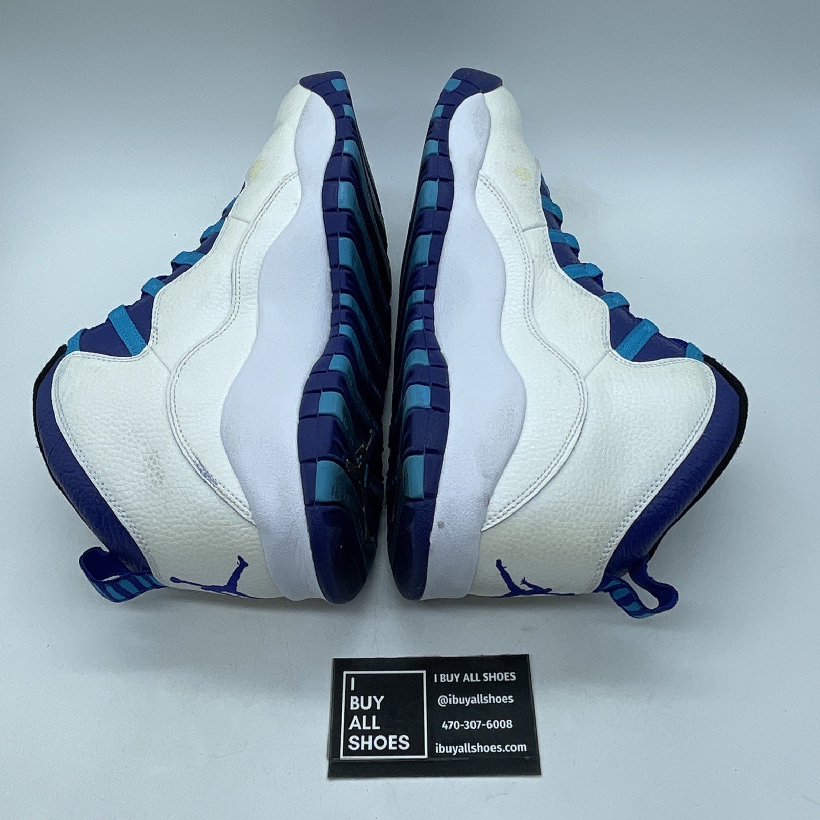 Size 12 - Air Jordan 10 Retro Charlotte Hornets (310805-107)