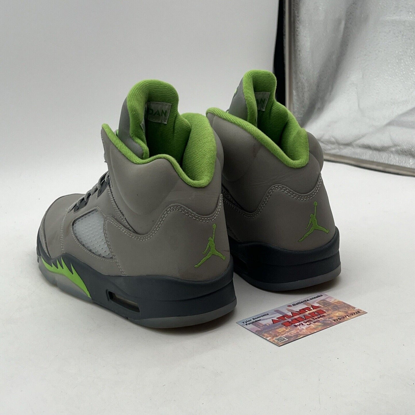 Size 8 - Jordan 5 Retro Green Bean Green Icey (DM9014-003)