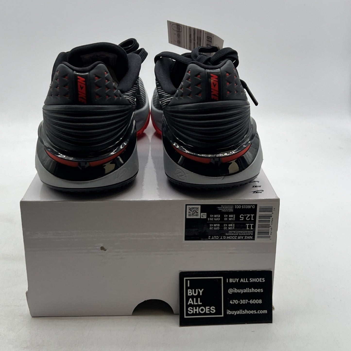 Size 11 - Nike Air Zoom GT Cut 2 Bred (DJ6015-001)
