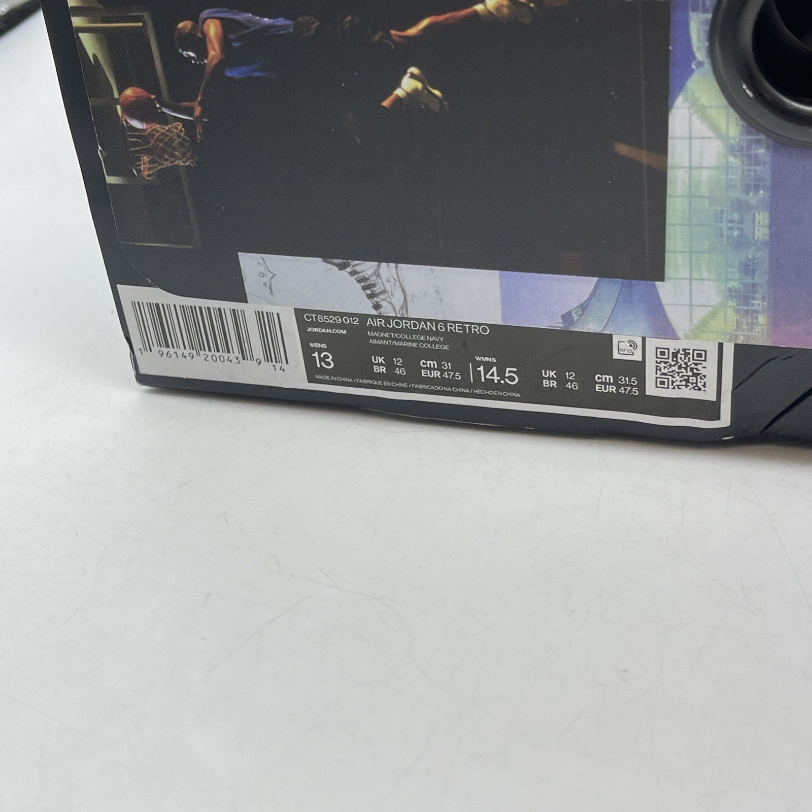 Size 13 - Air Jordan 6 Retro Mid Georgetown (CT8529-012)