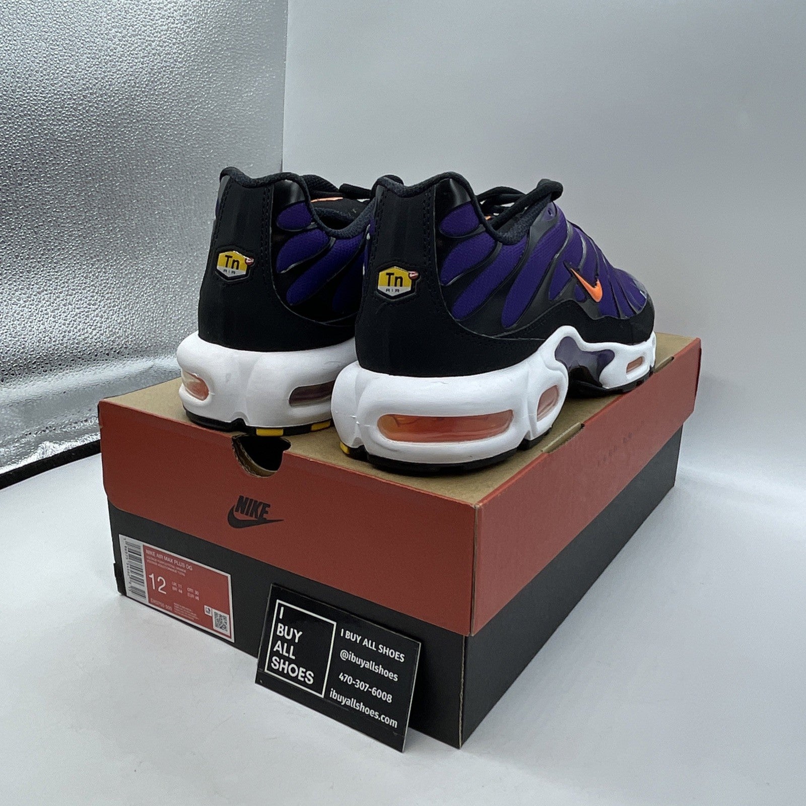 Size 12 - Nike Air Max Plus OG 2024 Voltage Purple (DX0755-500)
