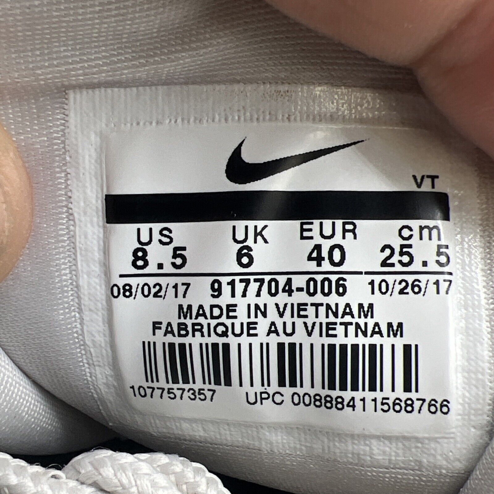 Size 8.5 - Nike Air Max 97 Ultra 17 Vast Grey Obsidian W (917704-006)