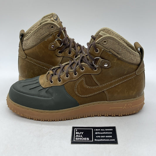 Size 11.5 - Nike Air Force 1 Duckboot Beach Tree (444745-201)