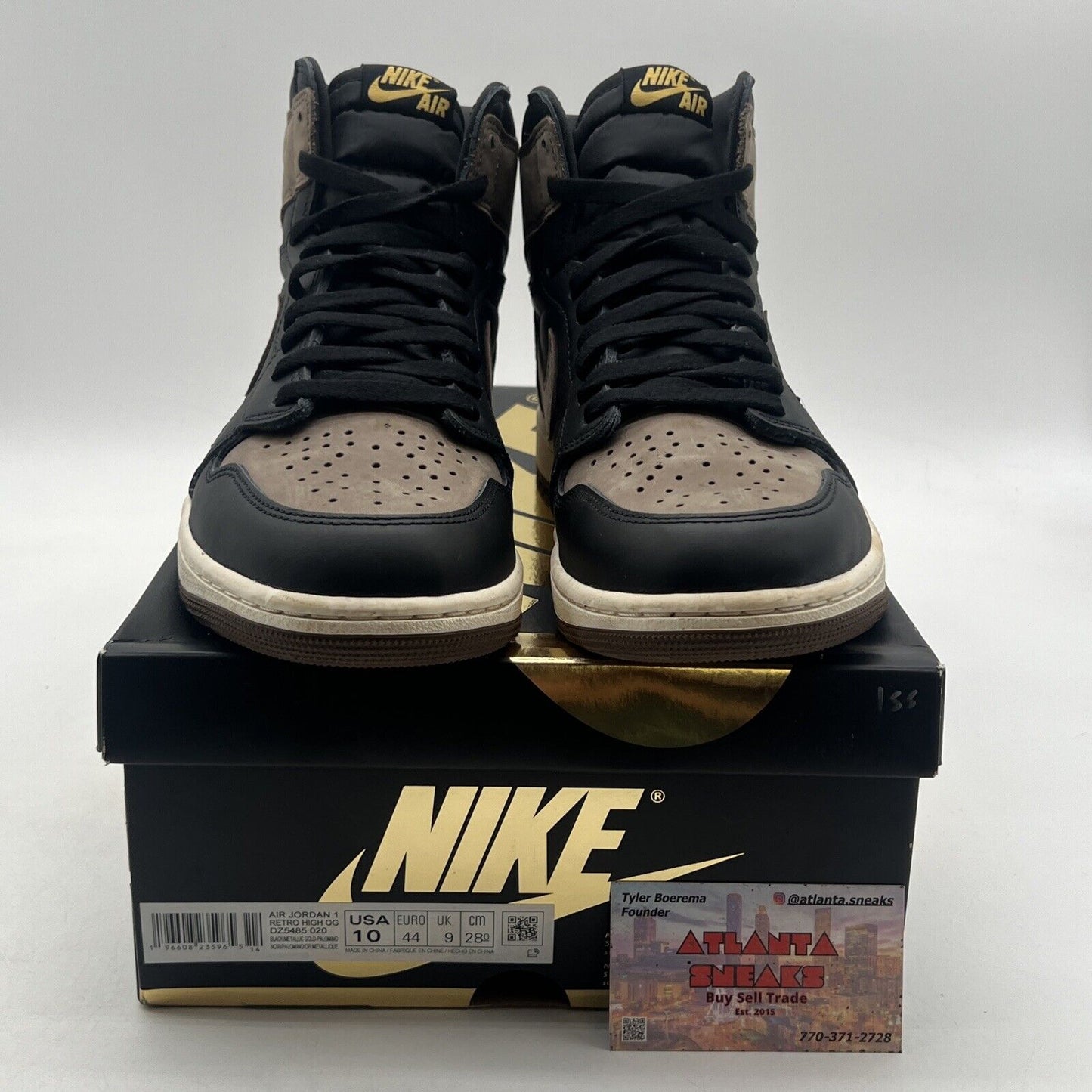 Size 10 - Air Jordan 1 Retro OG High Palomino (DZ5485-020)