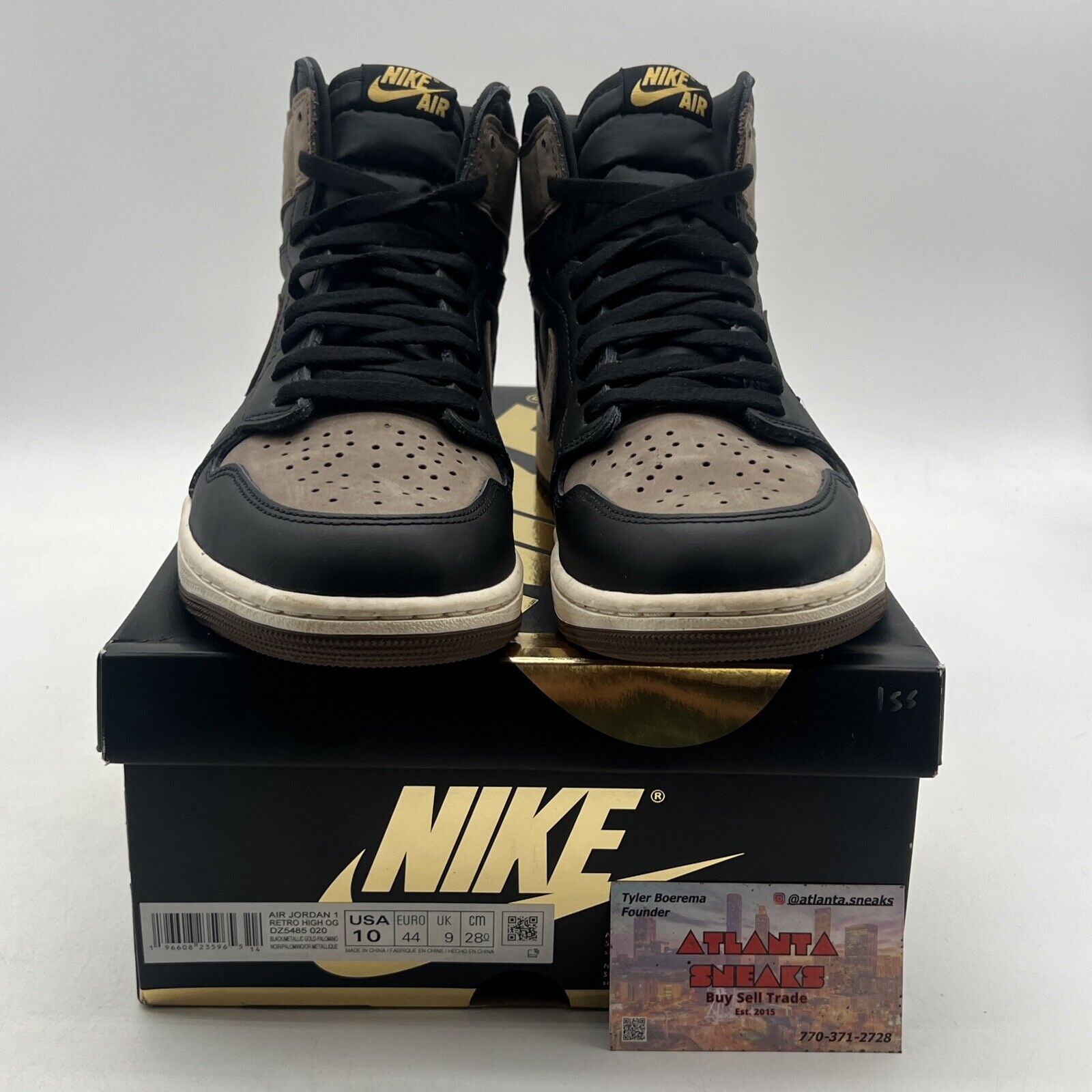 Size 10 - Air Jordan 1 Retro OG High Palomino (DZ5485-020)