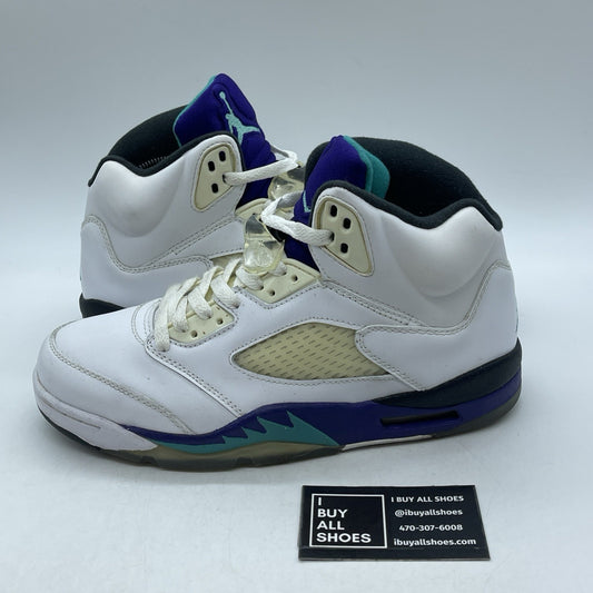 Size 8.5 - Air Jordan 5 Retro Grape 2013 (136027-108)