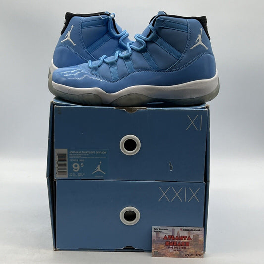 Size 9.5 - Air Jordan 11 Retro Pantone White Leather (689479-405)