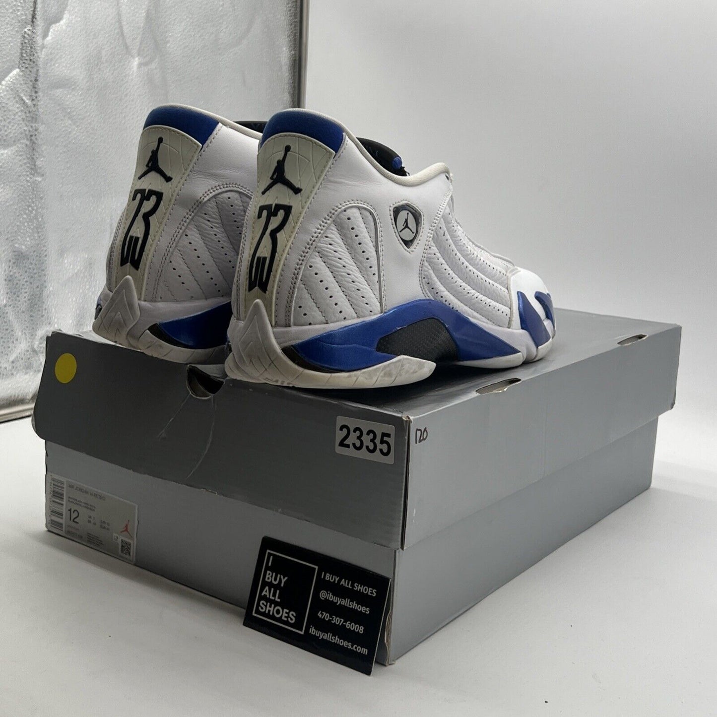Size 12 - Air Jordan 14 Retro Hyper Royal (487471-104)