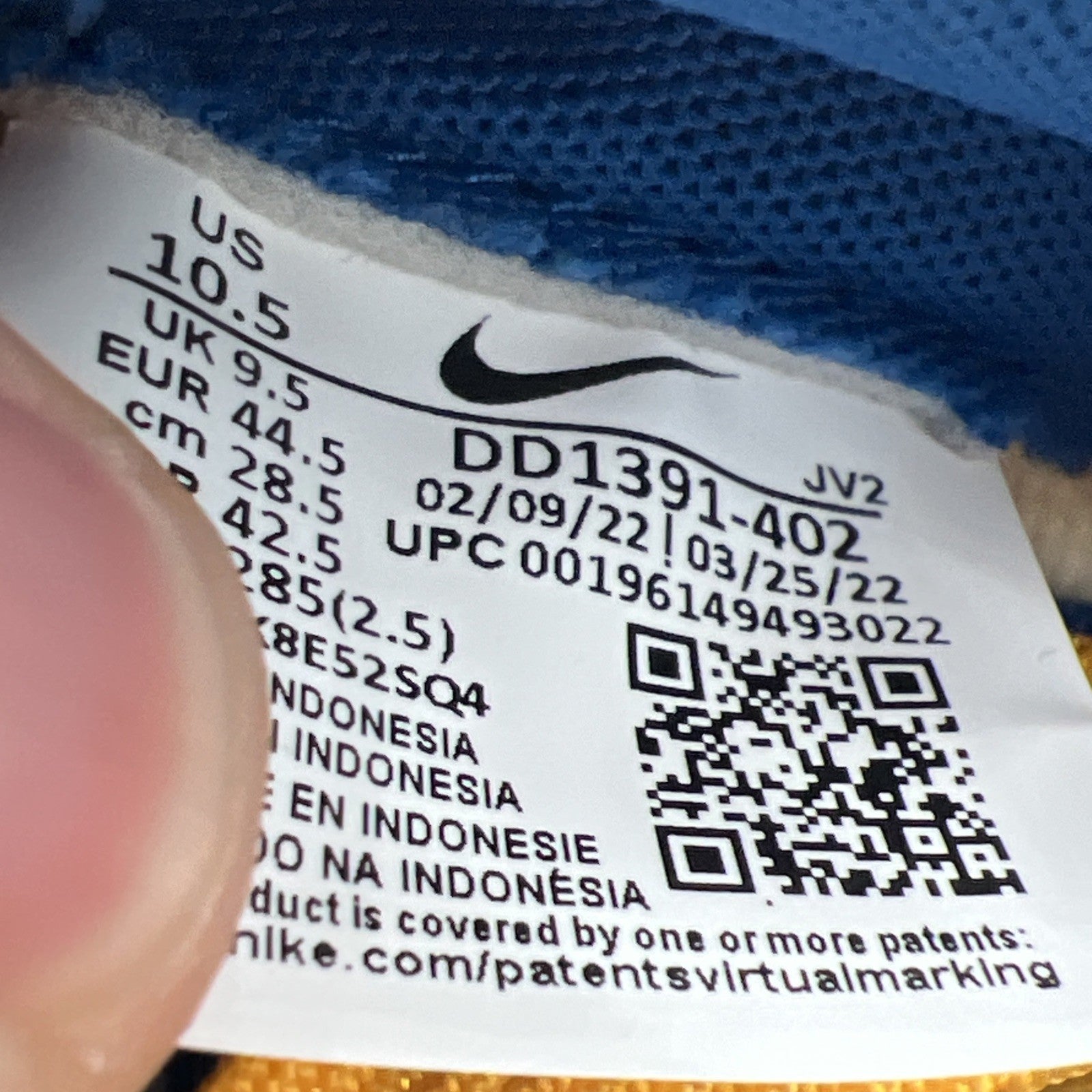 Size 10.5 - Nike Dunk Low UCLA (DD1391-402)