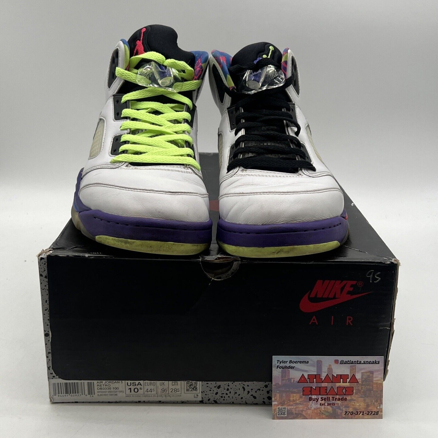 Size 10.5 - Jordan 5 Retro Alternate Bel-Air 2020 (DB3335-100)