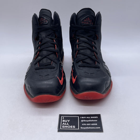 Size 8.5 - Nike Air Max Hyperposite Black Crimson (524862-002)