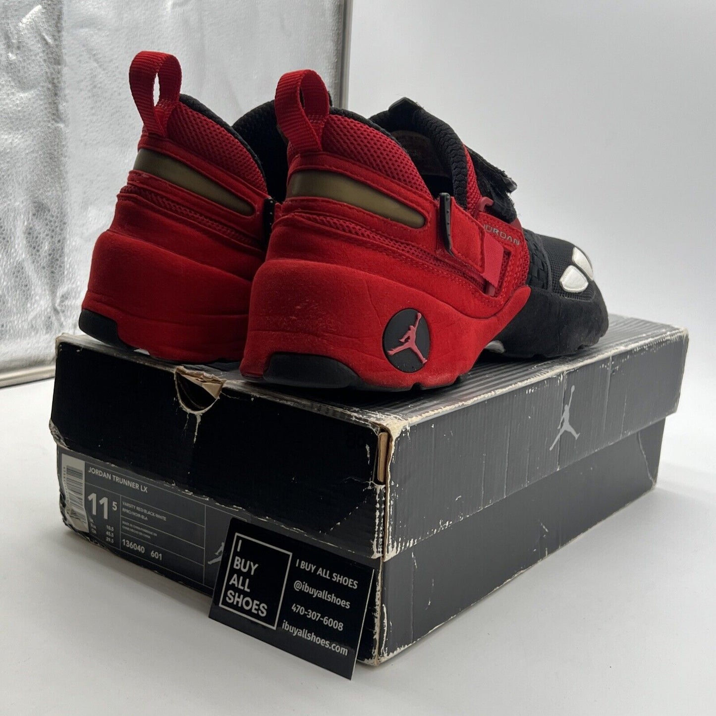 Size 11.5 - Jordan Trunner Lx Red (136040-601)