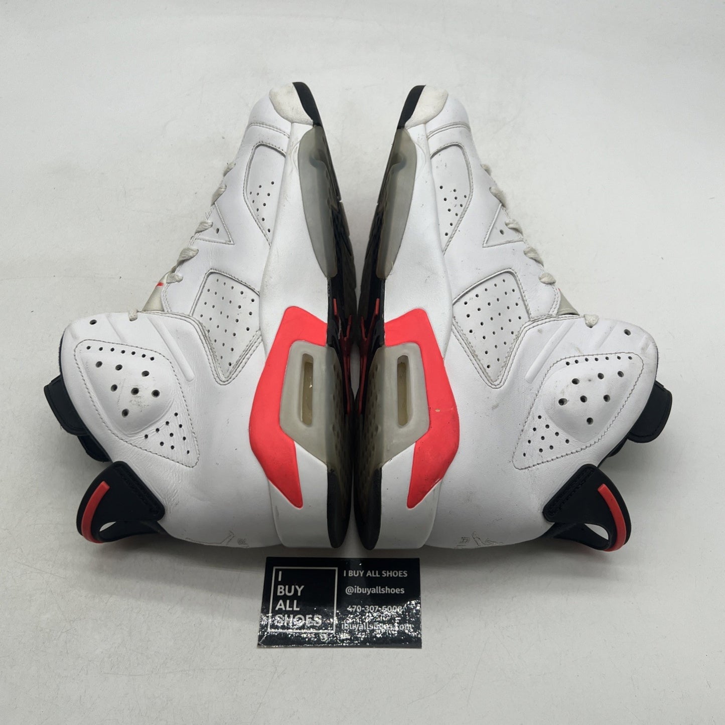 Size 11 - Air Jordan 6 Retro 2014 White Infrared (384664-123)