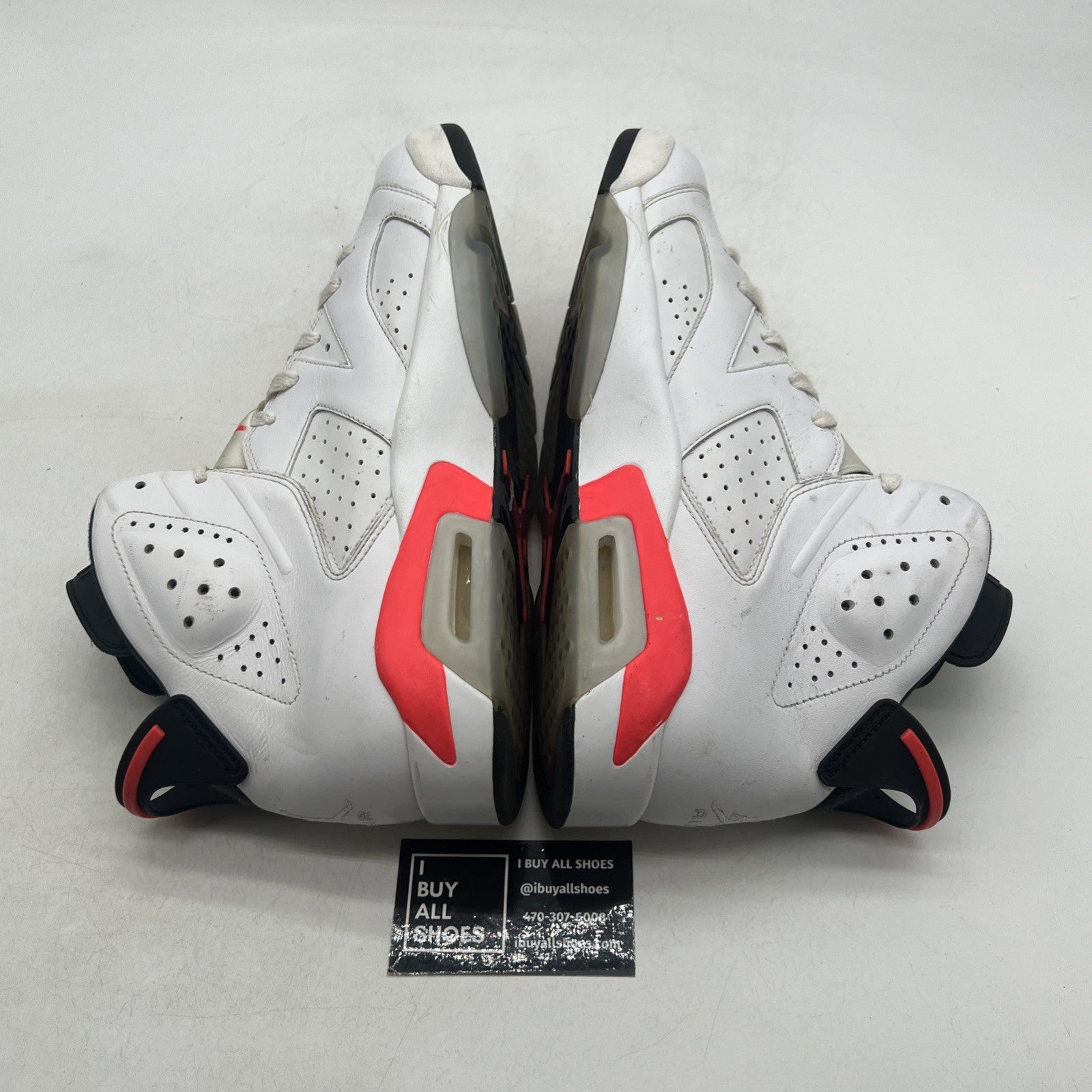 Size 11 - Air Jordan 6 Retro 2014 White Infrared (384664-123)