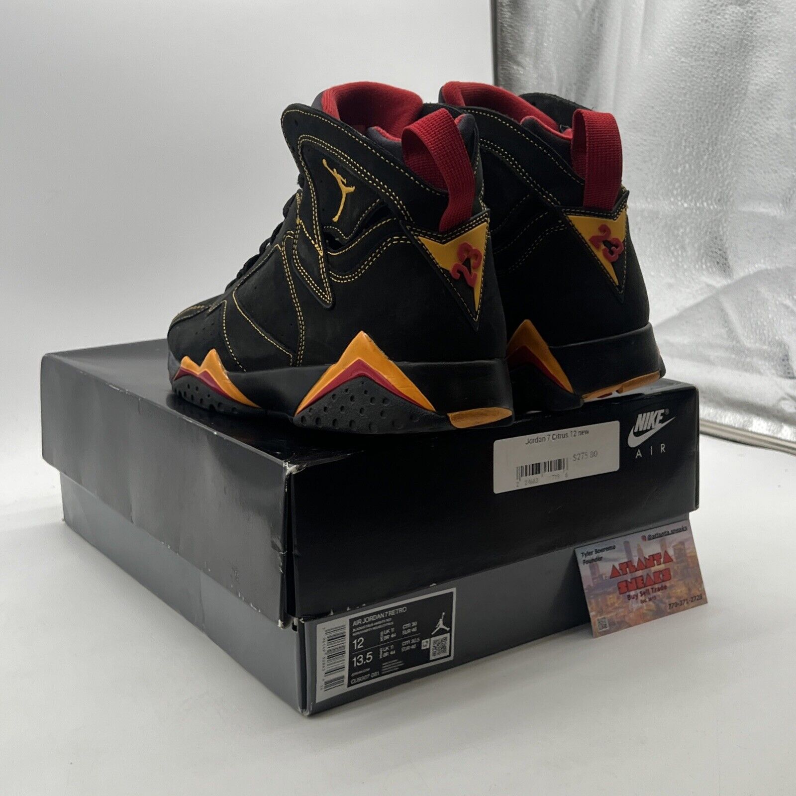 Size 12 - Air Jordan 7 Retro Citrus (CU9307-081)