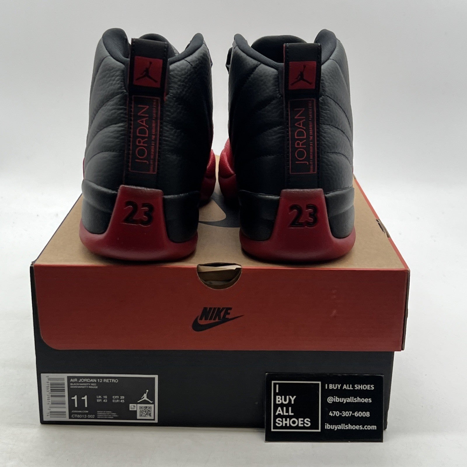 Size 11 - Air Jordan 12 Retro 2025 Flu Game (CT8013-002)