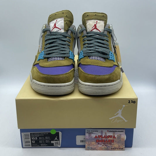 Size 10.5 - Jordan 4 Retro SP x Union 30th Anniversary Suede Leather (DJ5718-300