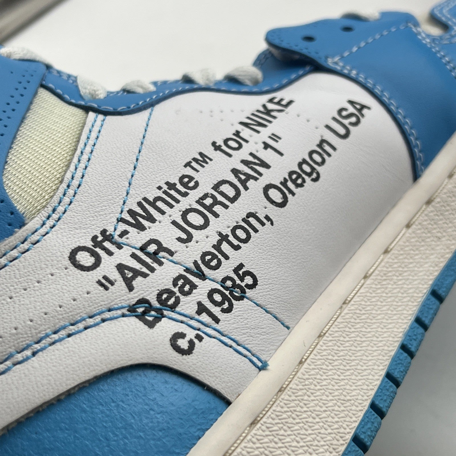 Size 11.5 - Air Jordan 1 Retro OG x Off-White High UNC (AQ0818-148)