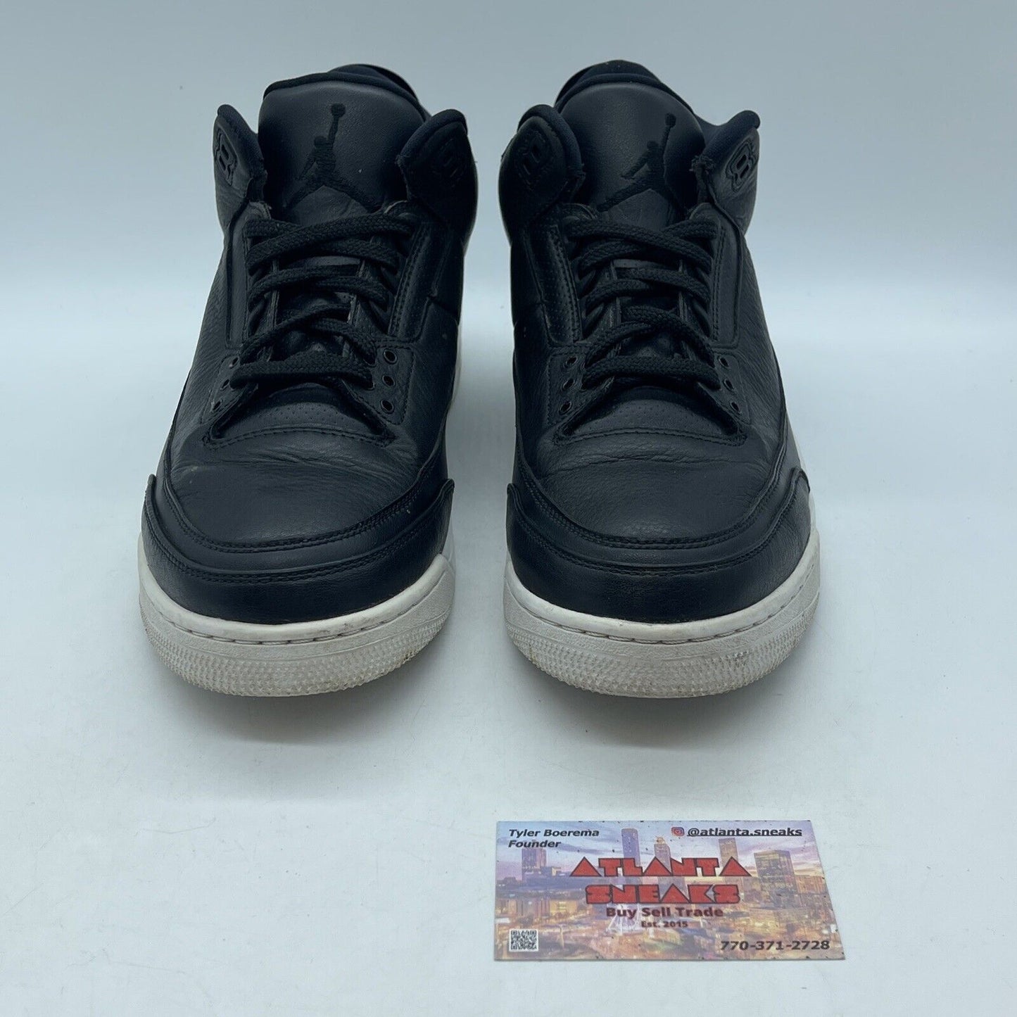 Size 11 - Air Jordan 3 Retro Cyber Monday White Black Leather (136064-020)