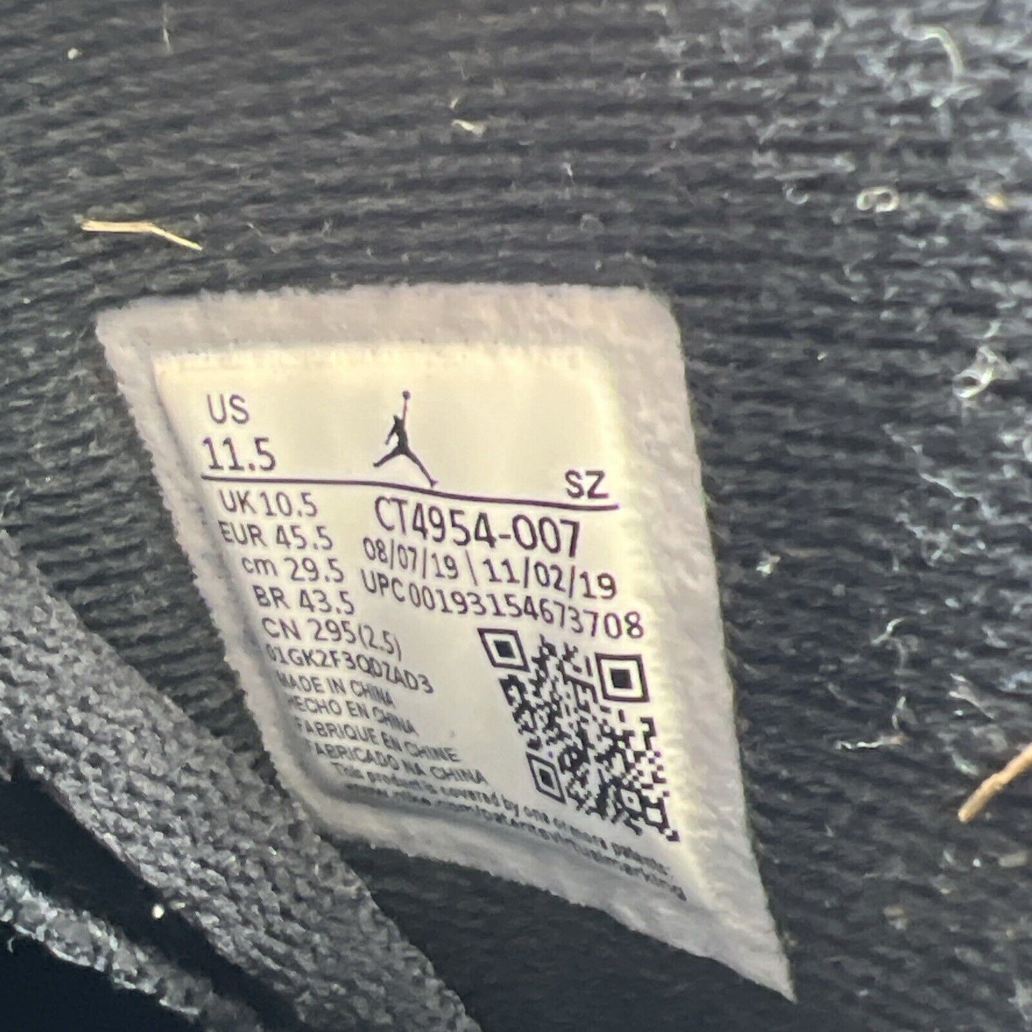 Size 11.5 - Air Jordan 6 Retro Defining Moments 2020 (CT4954-007)
