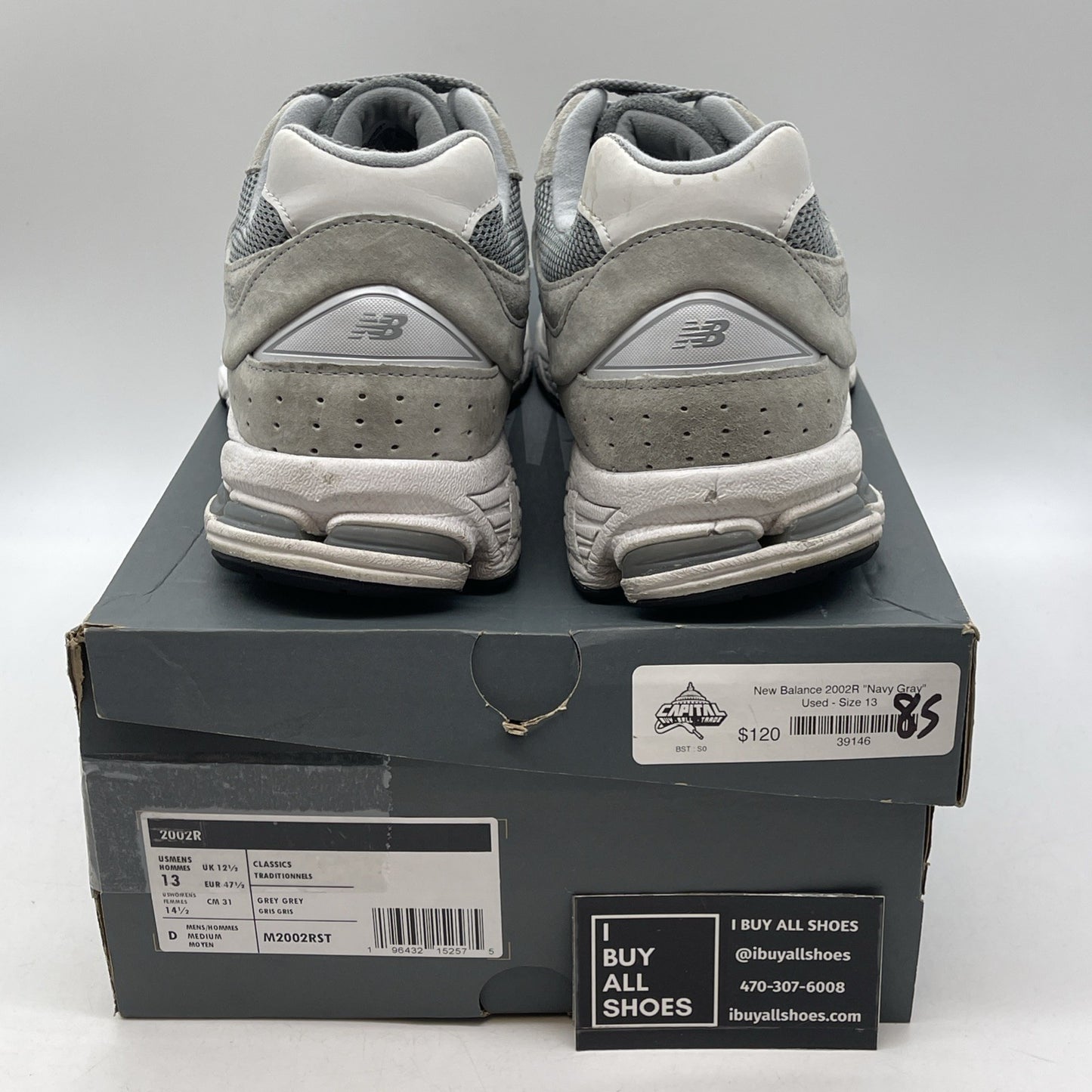 Size 13 - New Balance 2002R Steel Orca (M2002RST)