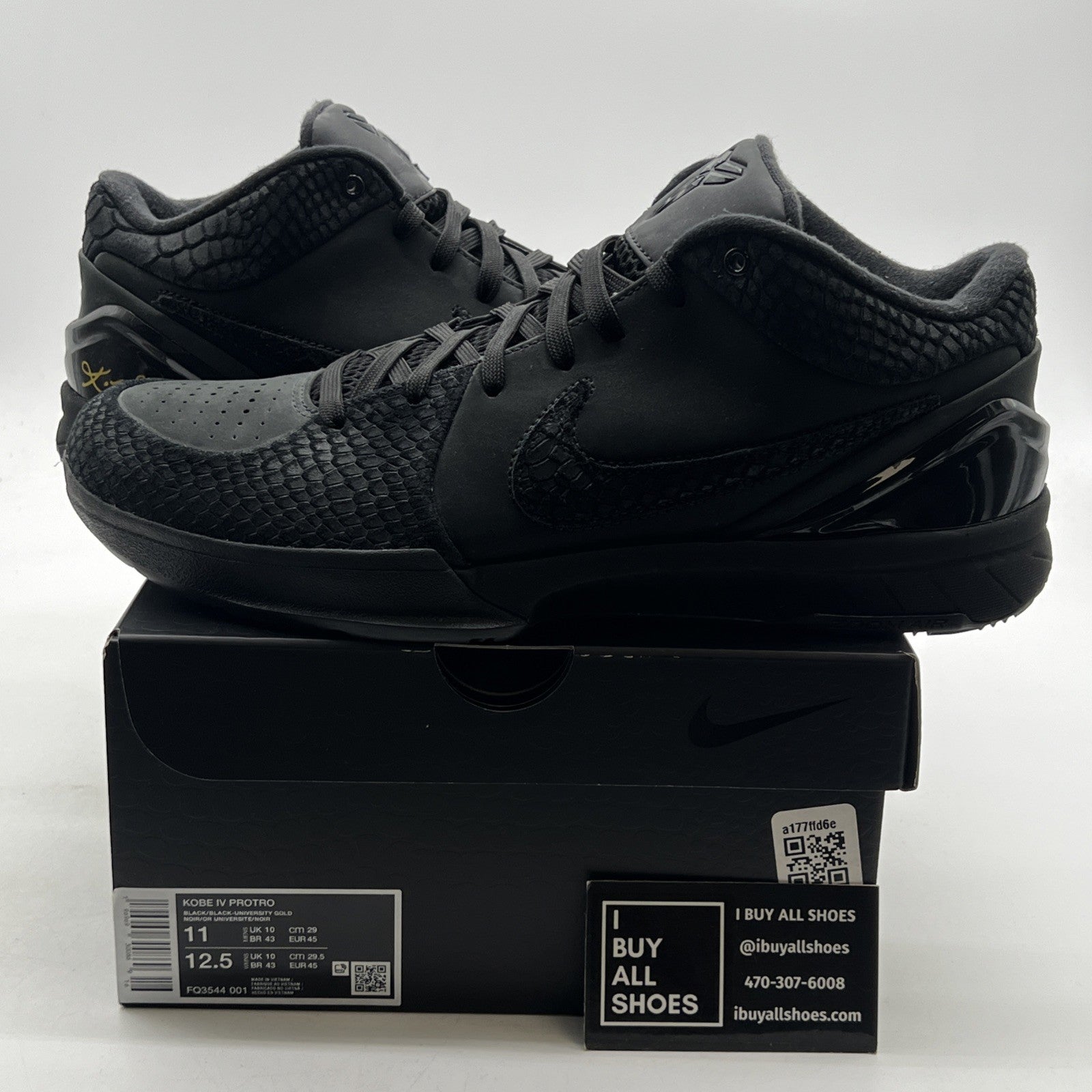 Size 11 - Nike Zoom Kobe 4 Protro Gift of Mamba (FQ3544-001)