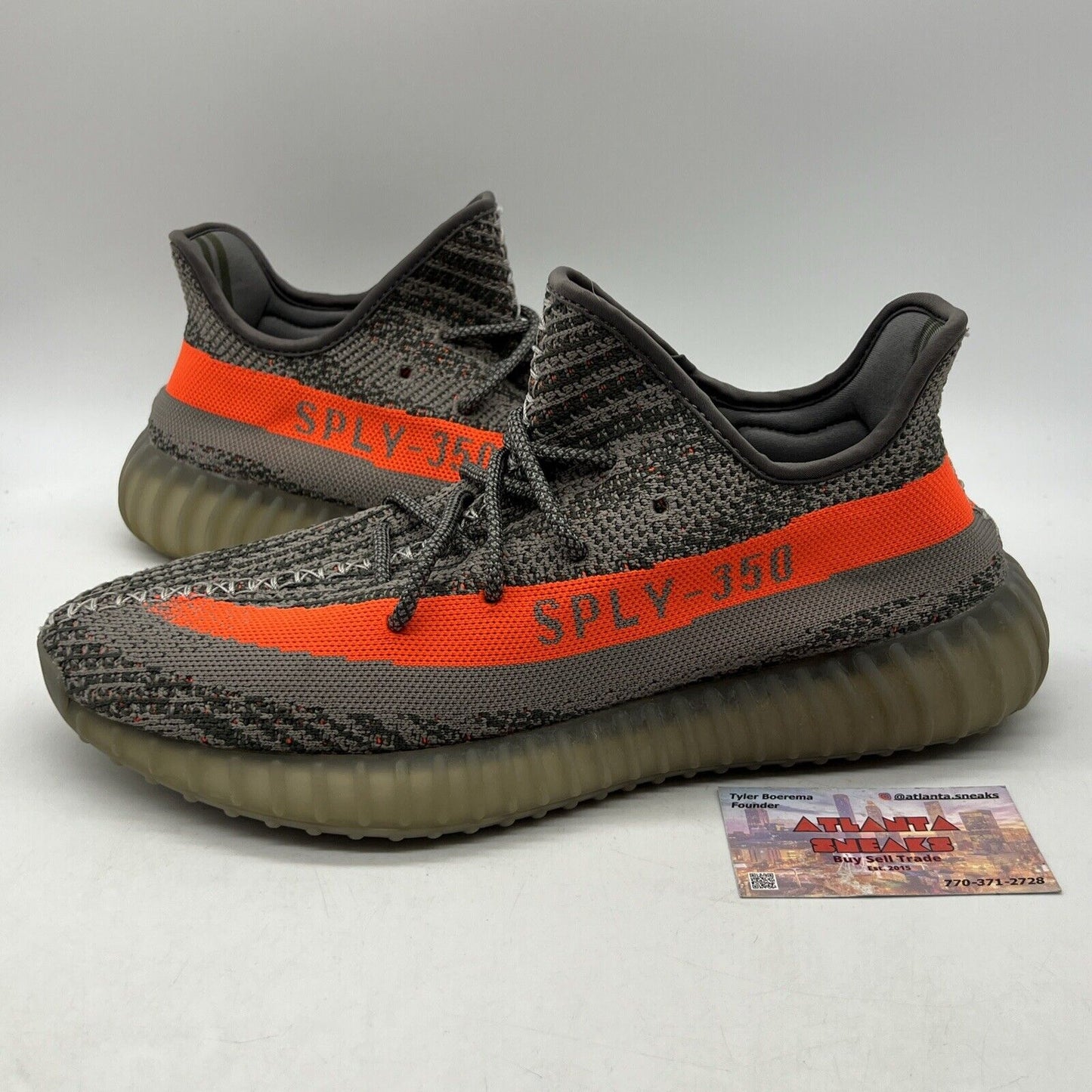 Size 13 - adidas Yeezy Boost 350 V2 Beluga Orange Grey (BB1926)