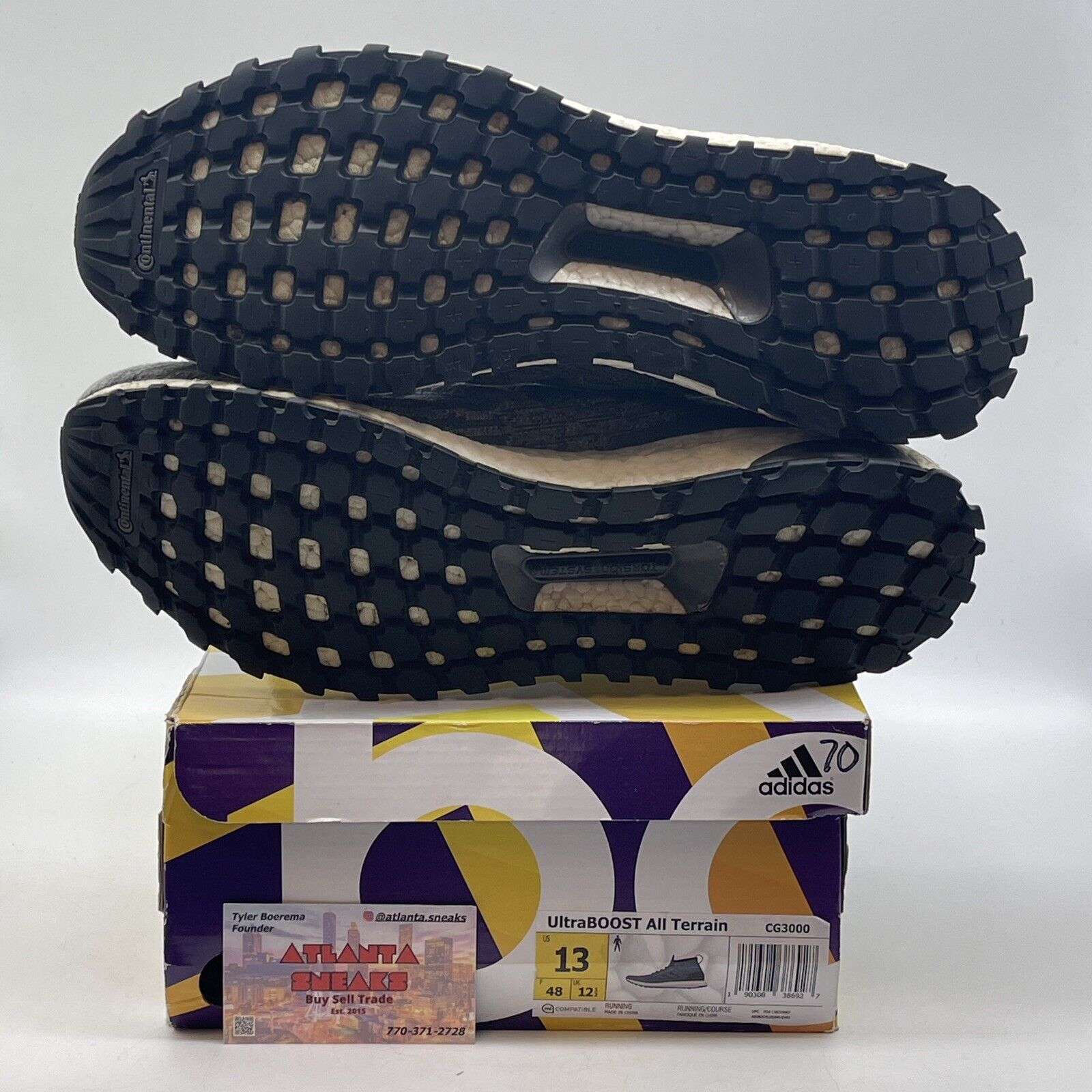 Size 13 - adidas UltraBoost ATR Mid Grey White (CG3000)