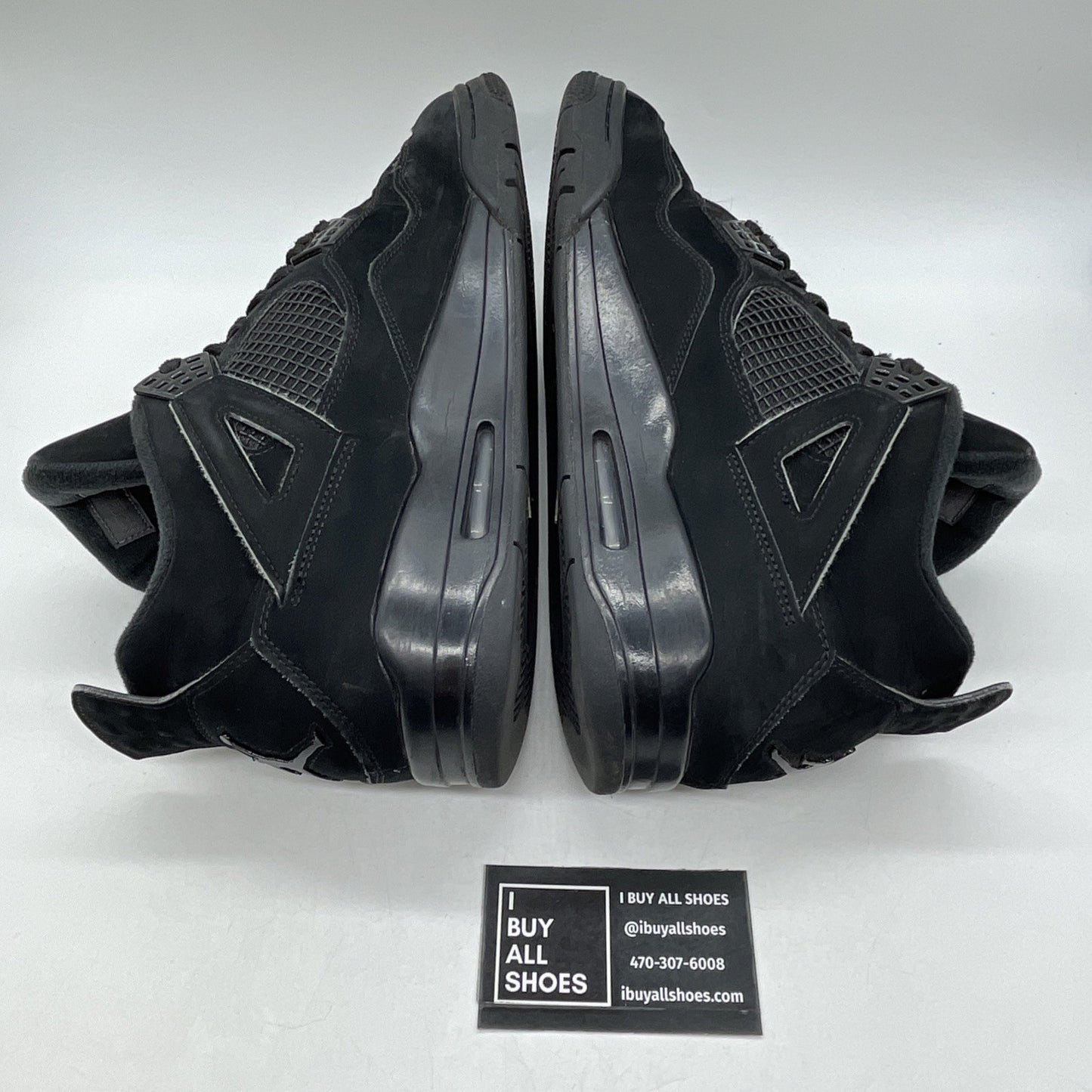 Size 11.5 - Air Jordan 4 Retro Mid Black Cat (CU1110-010)