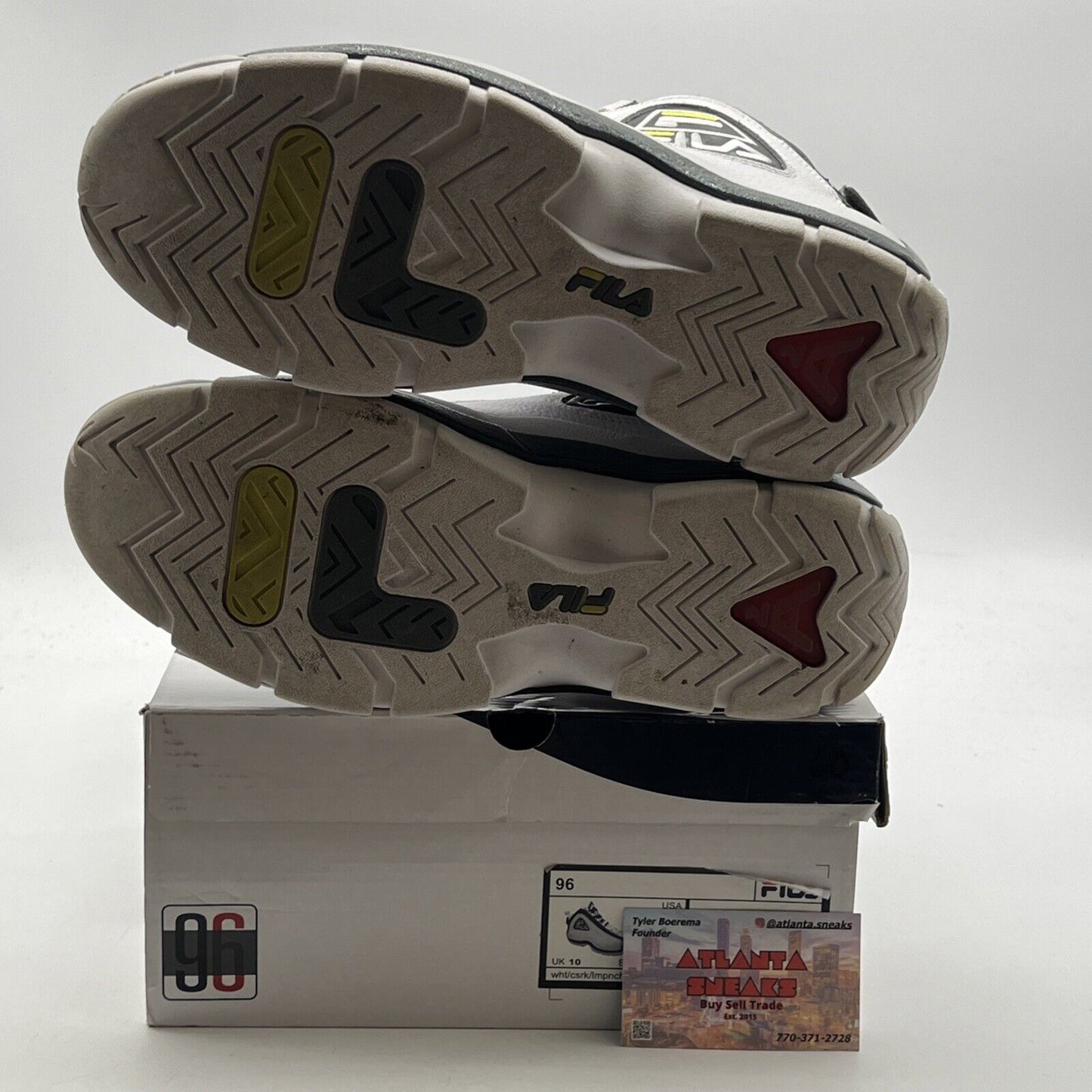Size 11 - Fila Grant Hill 2 Grey/ Green  96 OG PAC.