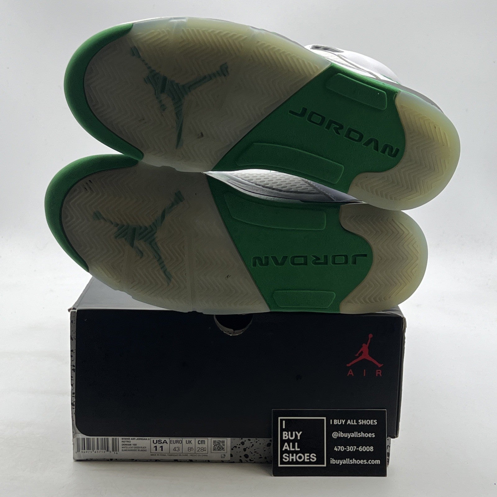 Size 11 - Air Jordan 5 Retro Lucky Green W (DD9336-103)