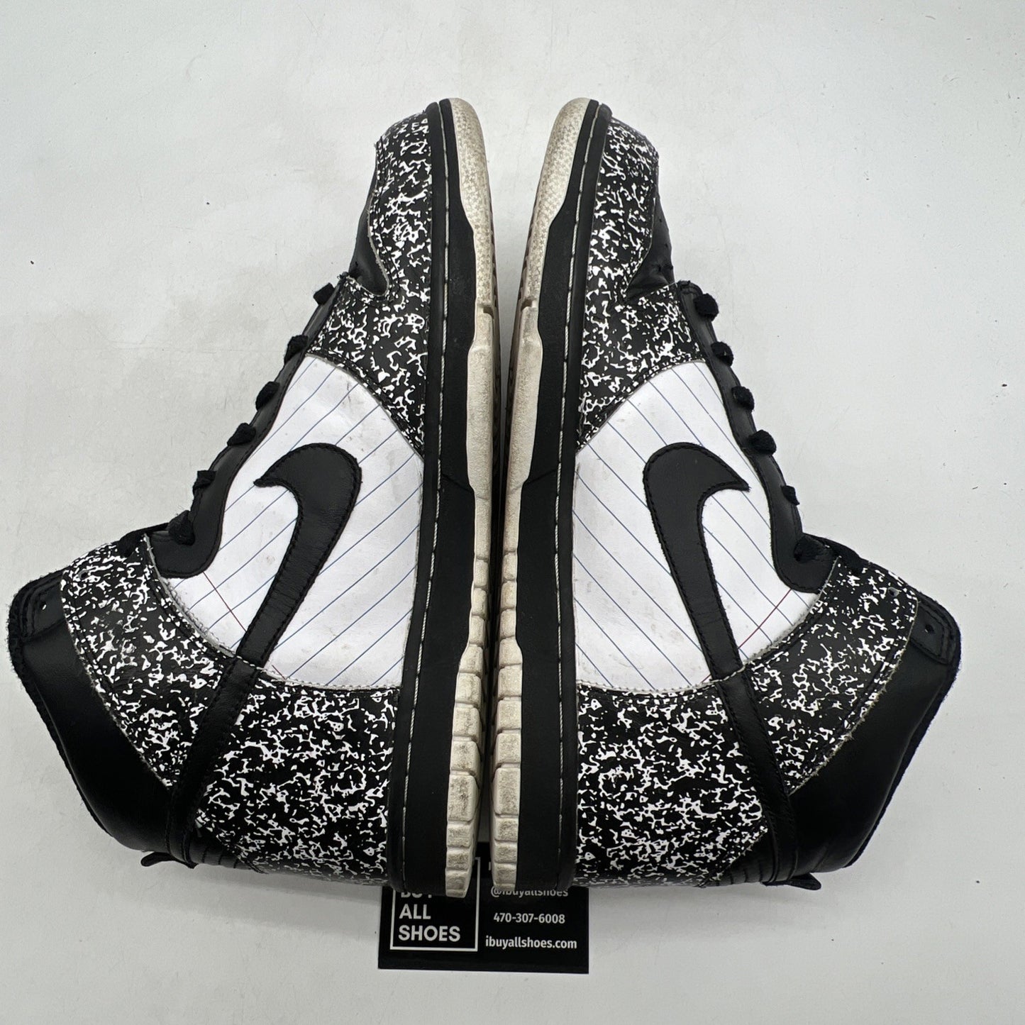 Size 11.5 - Nike Dunk Premium High Nikebook (316923-101)