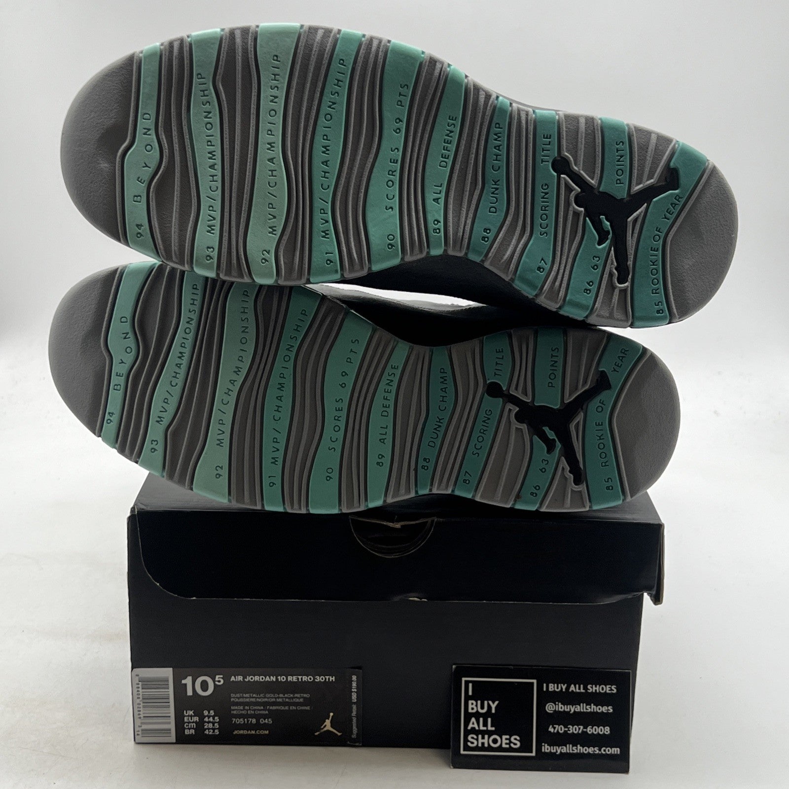 Size 10.5 - Air Jordan 10 Retro Lady Liberty (705178-045)