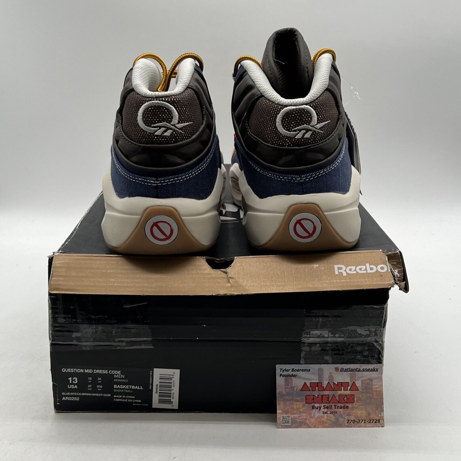 Size 13 - Reebok Question Mid Dress Code (AR0252)